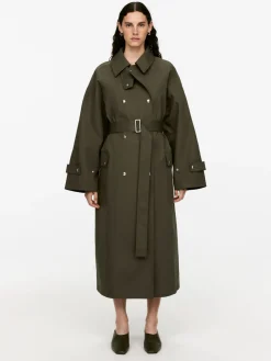 Trenchcoat Med Tryckknappar