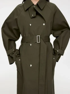 Trenchcoat Med Tryckknappar