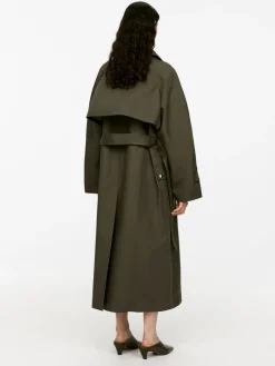 Trenchcoat Med Tryckknappar