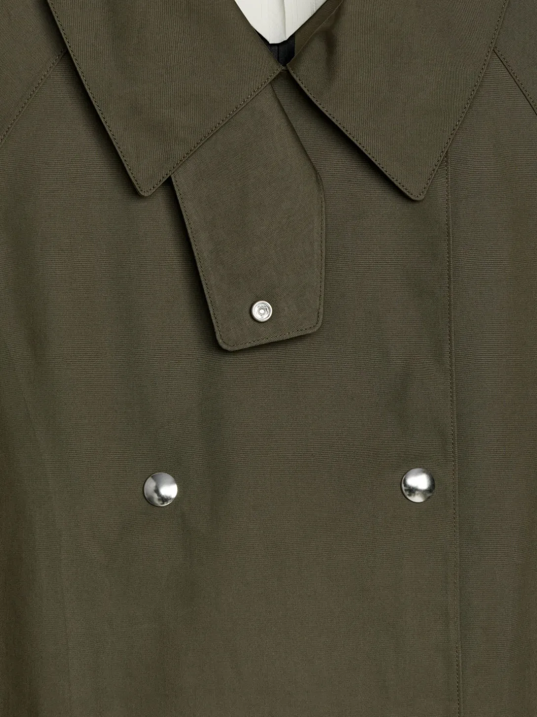 Trenchcoat Med Tryckknappar