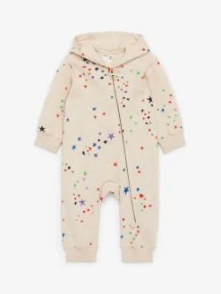 Trikåoverall Med Huva