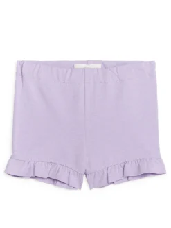 Trikåshorts Med Volang