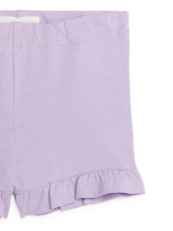 Trikåshorts Med Volang