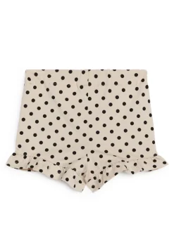 Trikåshorts Med Volang