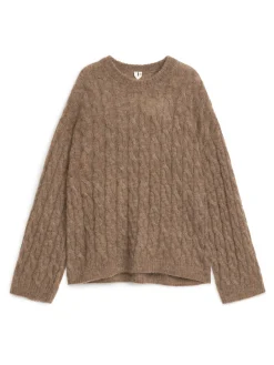 Tröja I Mohair Och Ull