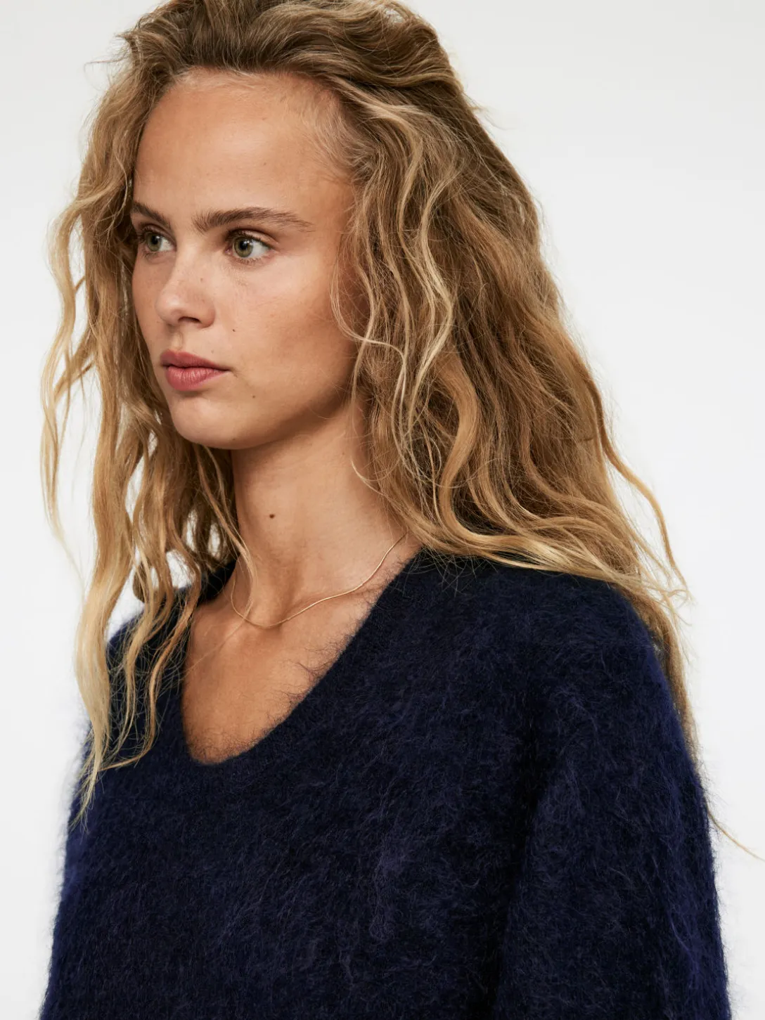 Tröja I Mohair Och Ull