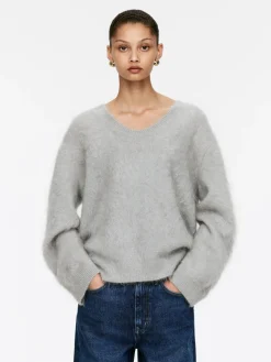 Tröja I Mohair Och Ull