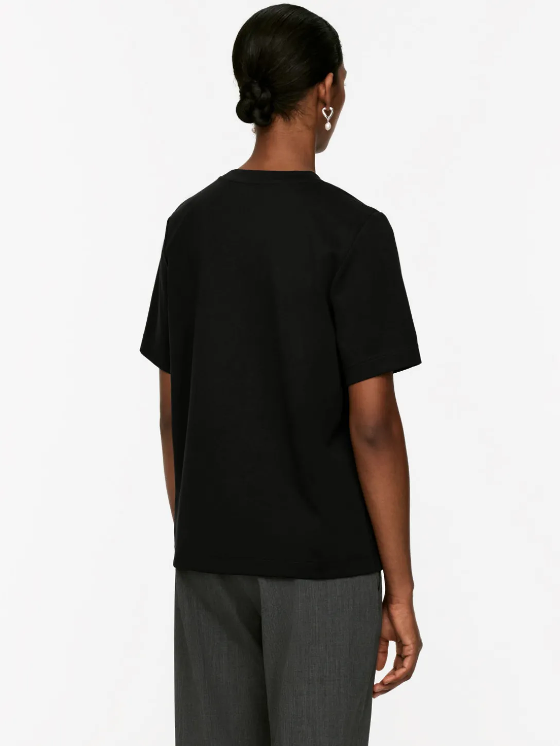 T-shirt I Grov Bomull