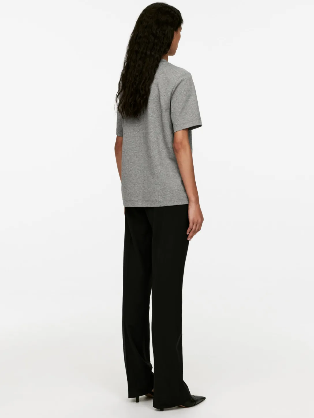 T-shirt I Grov Bomull