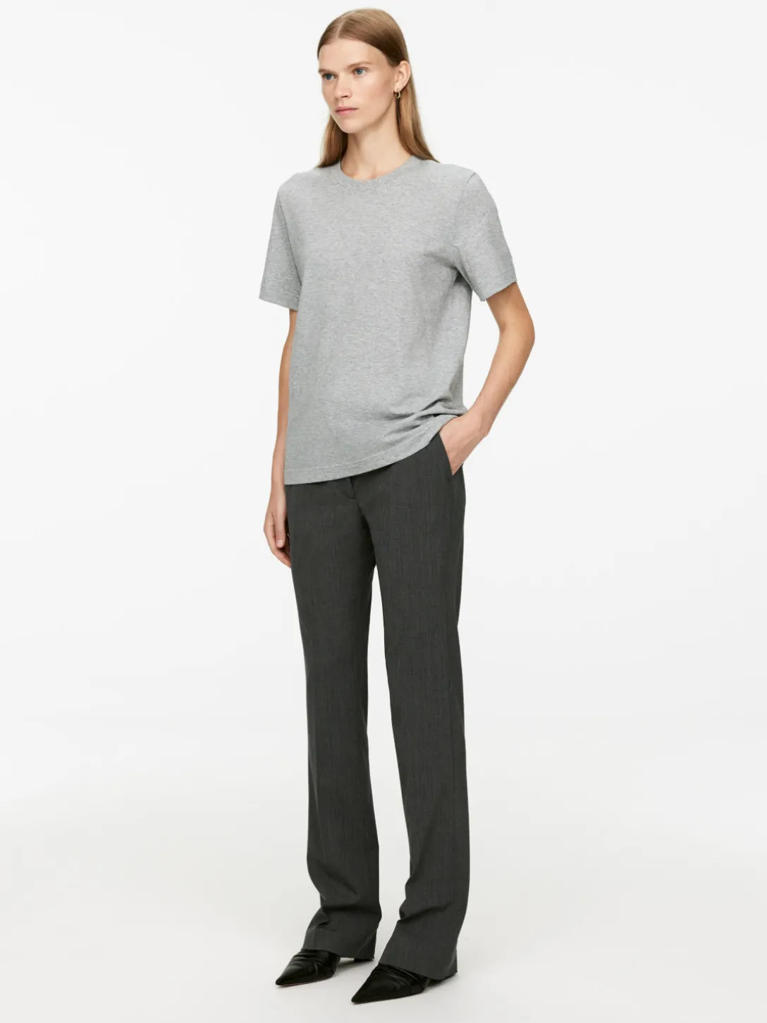 T-shirt Med Rund Hals