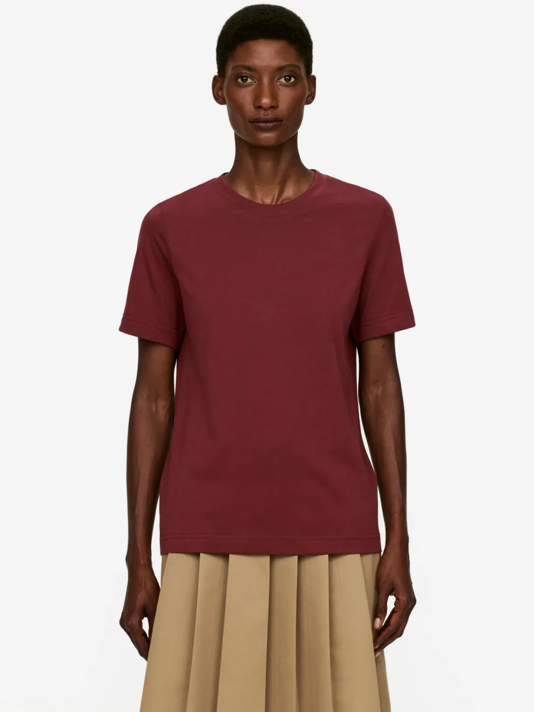 T-shirt Med Rund Hals