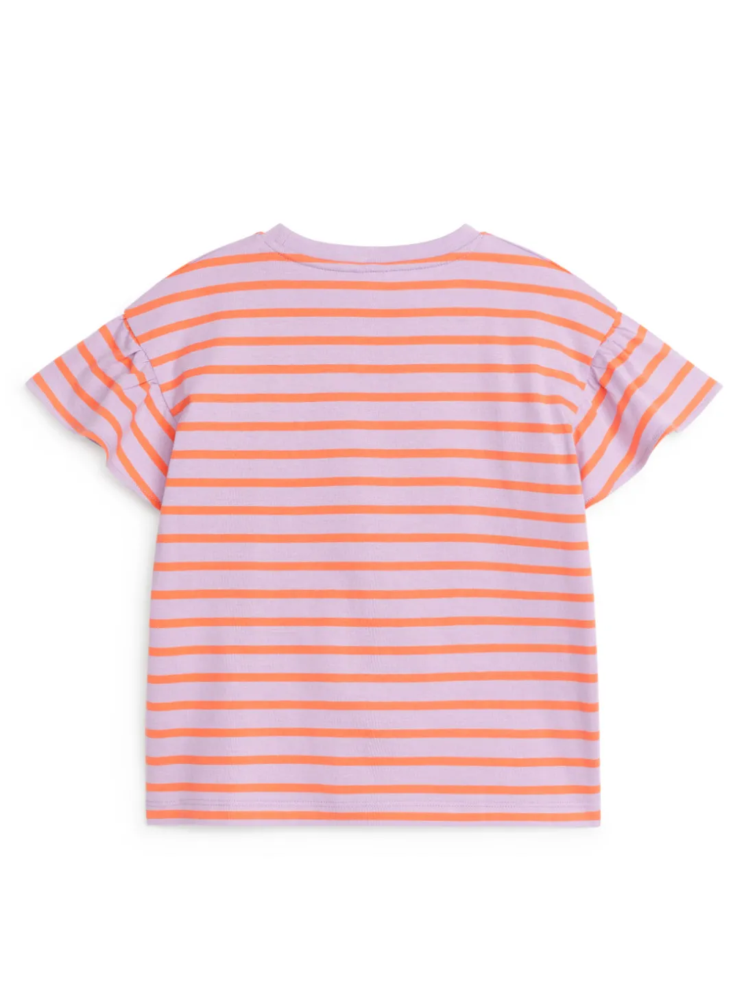 T-shirt Med Volangärm