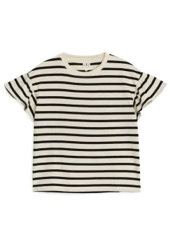 T-shirt Med Volangärm