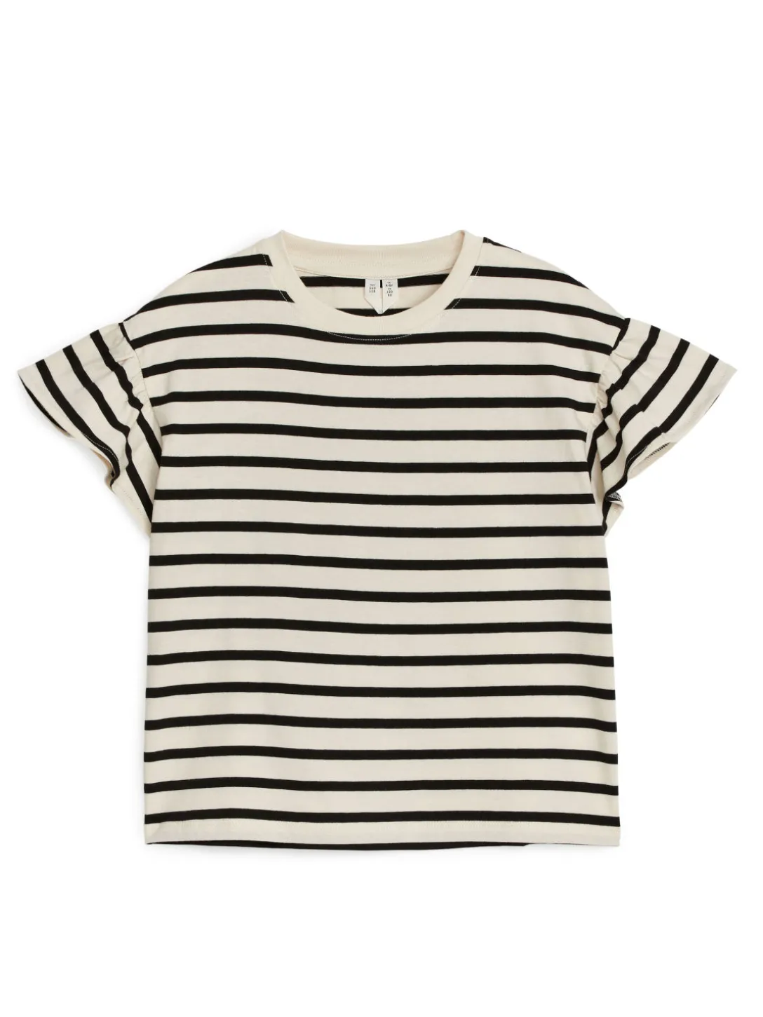 T-shirt Med Volangärm