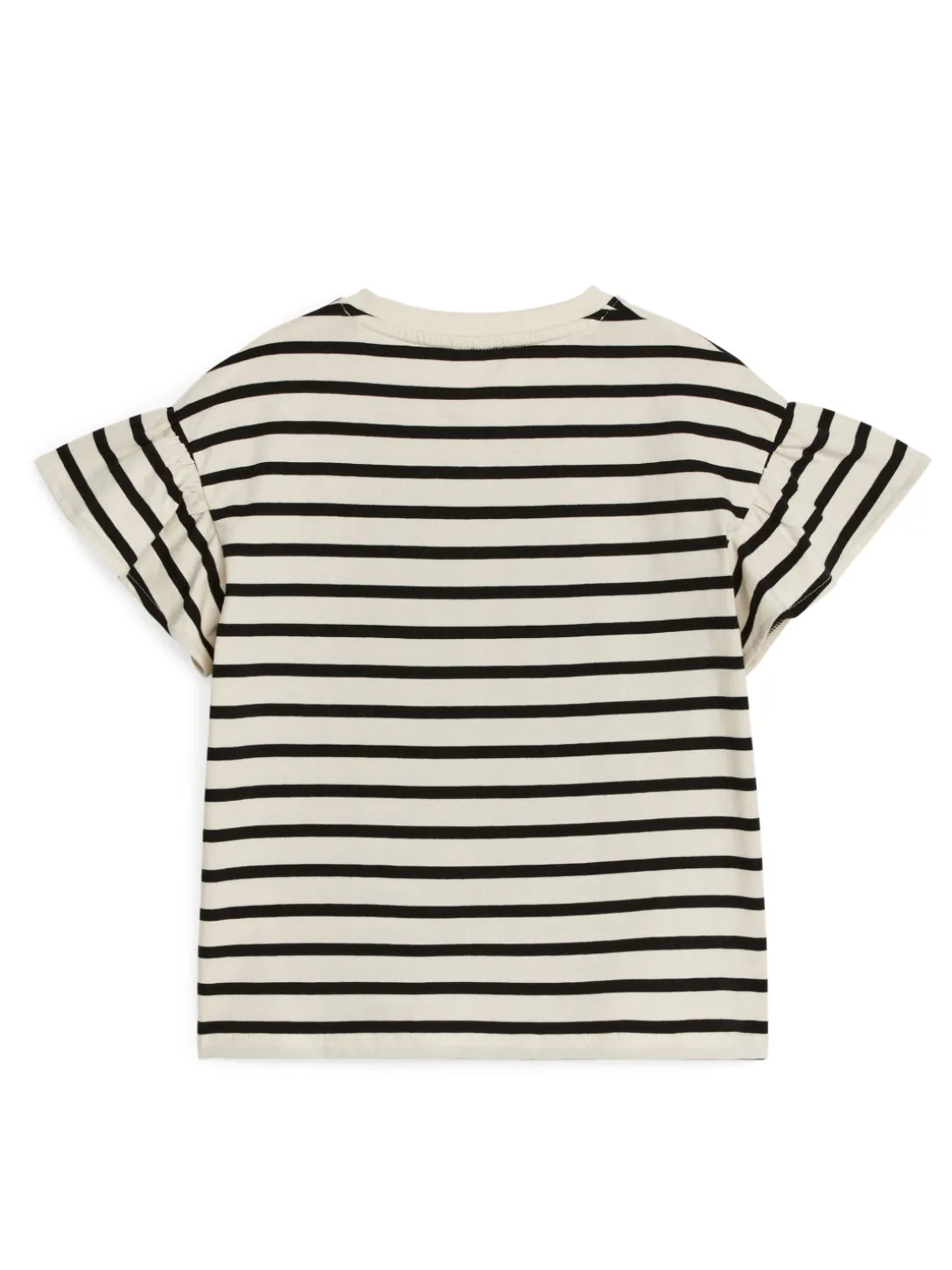 T-shirt Med Volangärm