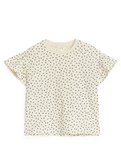 T-shirt Med Volangärm
