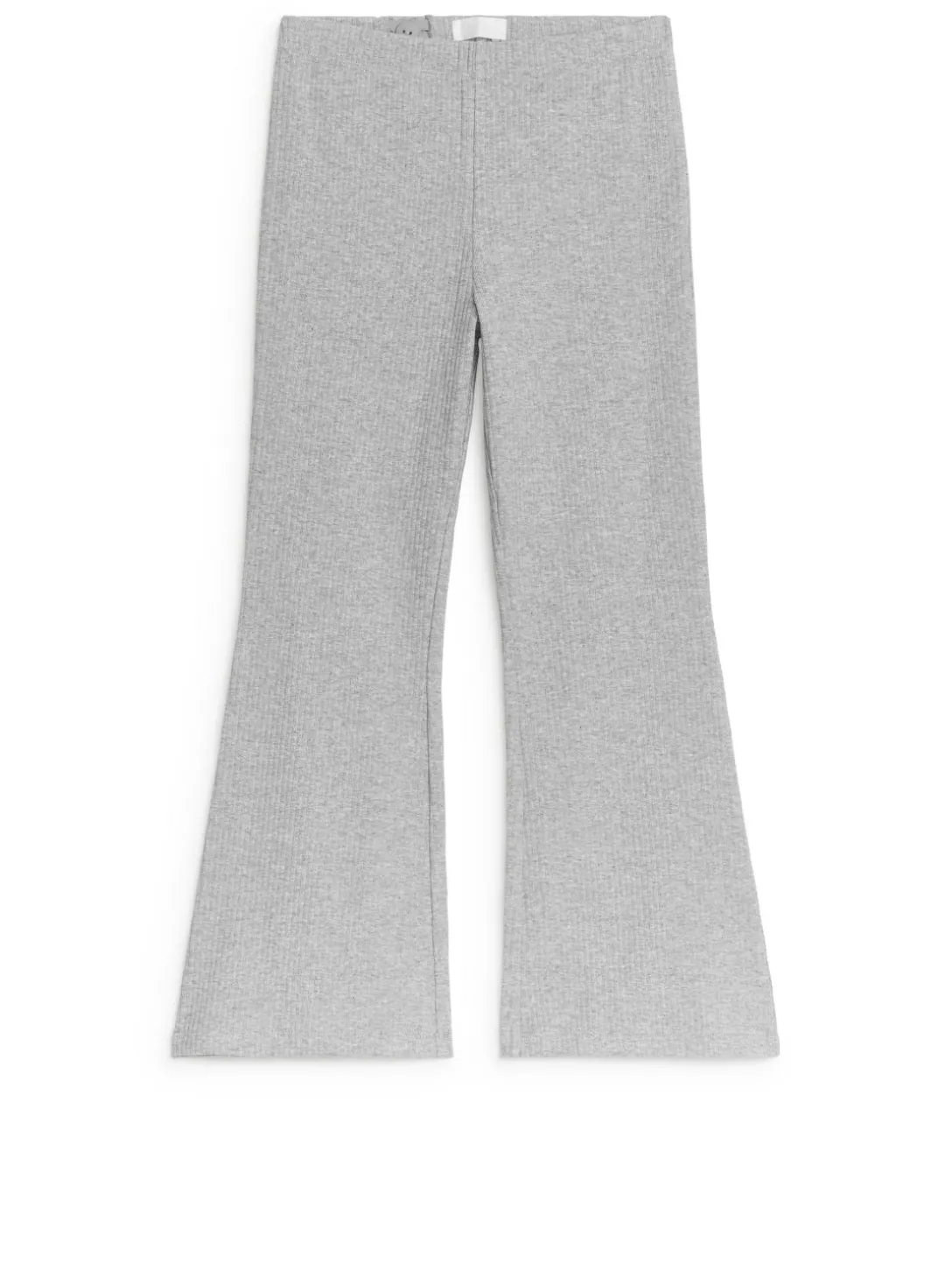 Utsvängda Ribbstickade Leggings