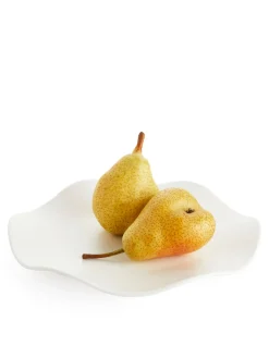 Vågigt Fat I Stengods 27 Cm