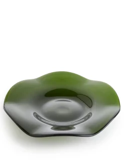 Vågigt Glasfat 27 Cm