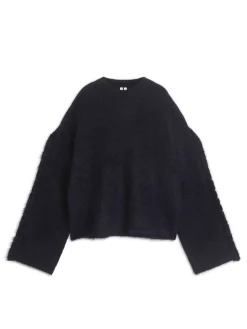 Volangtröja I Mohair Och Ull
